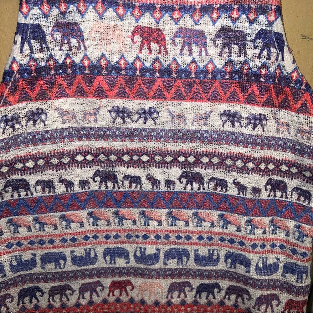 Ginger G Elephant Boho Tank Top - Picture 3 of 4